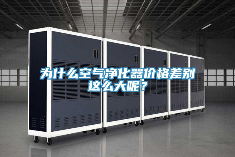 為什么空氣凈化器價(jià)格差別這么大呢?