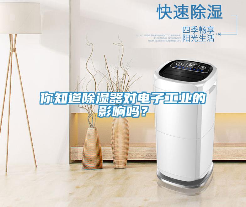 你知道除濕器對電子工業的影響嗎？