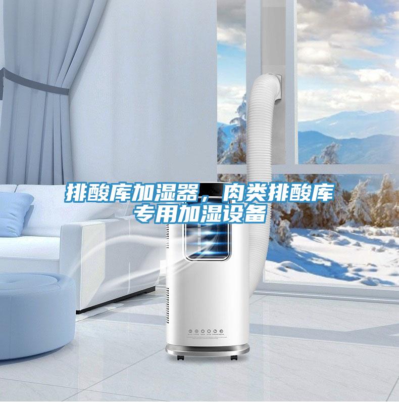 排酸庫加濕器，肉類排酸庫專用加濕設備
