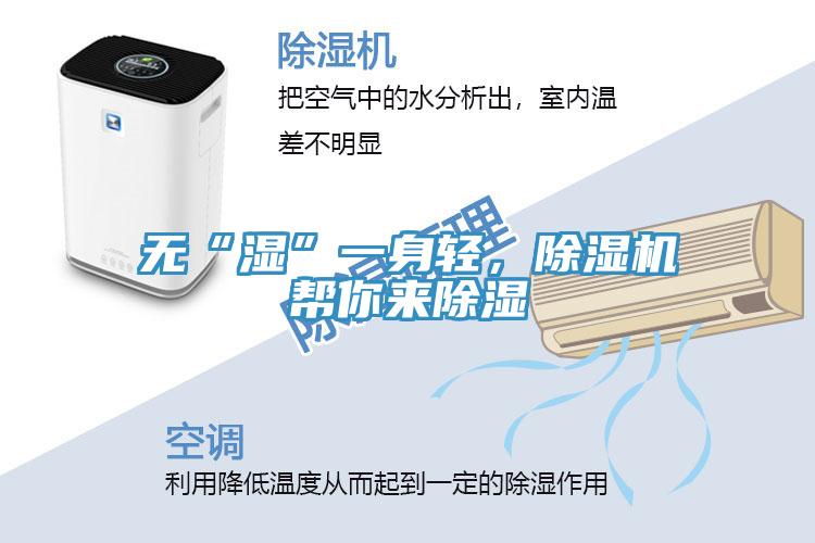 無“濕”一身輕,除濕機(jī)幫你來除濕