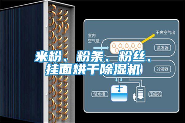 米粉、粉條、粉絲、掛面烘干除濕機