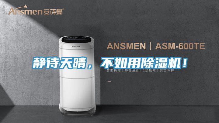 靜待天晴，不如用除濕機！