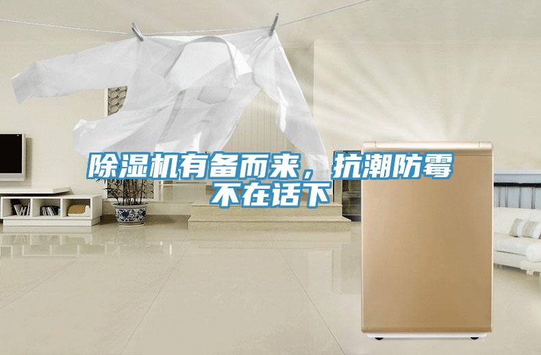 除濕機有備而來,抗潮防霉不在話下