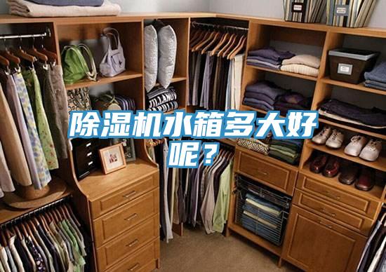 除濕機水箱多大好呢？