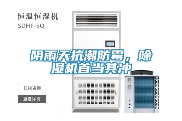 陰雨天抗潮防霉，除濕機首當其沖