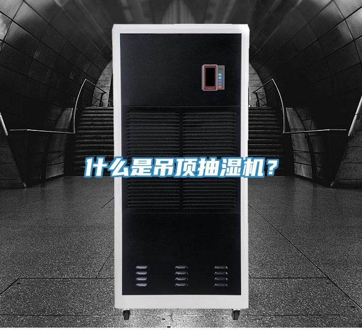 什么是吊頂抽濕機?