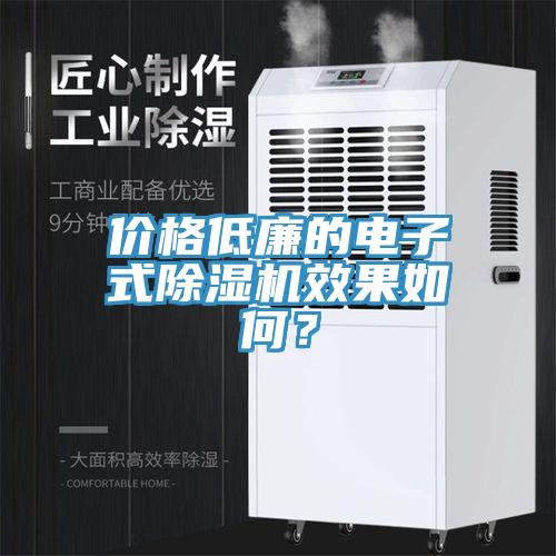 價(jià)格低廉的電子式除濕機(jī)效果如何？