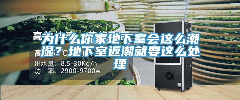 為什么你家地下室會(huì)這么潮濕?地下室返潮就要這么處理