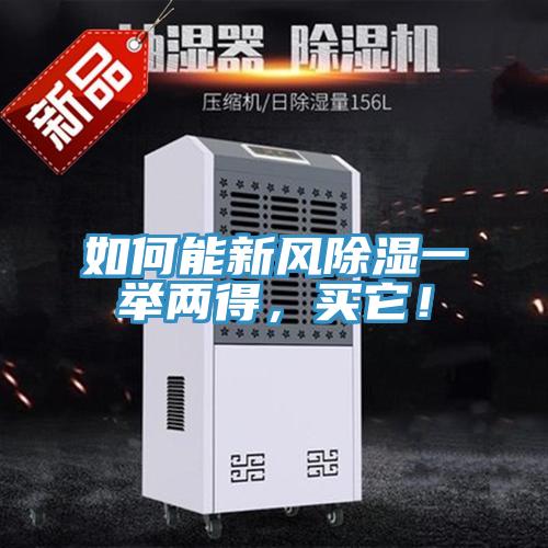 如何能新風(fēng)除濕一舉兩得,買它!