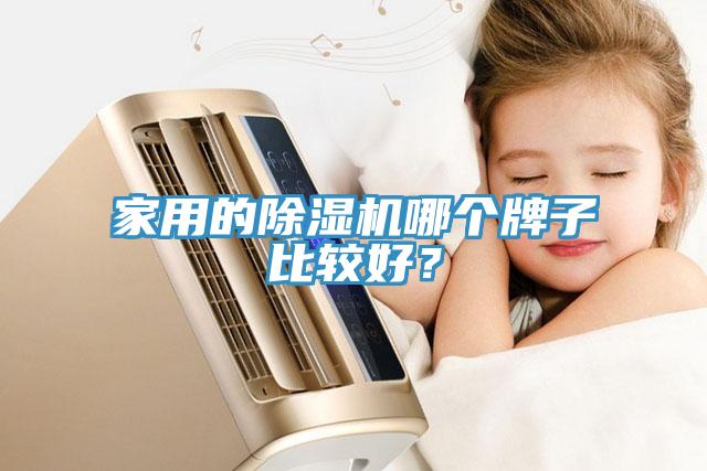 家用的除濕機哪個牌子比較好?