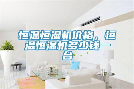恒溫恒濕機(jī)價格,恒溫恒濕機(jī)多少錢一臺