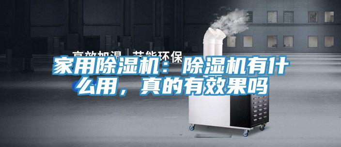 家用除濕機:除濕機有什么用,真的有效果嗎