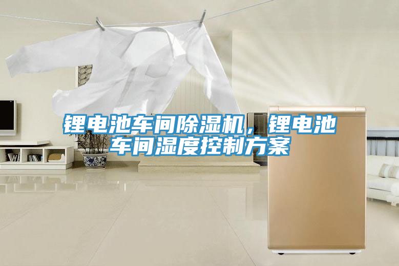 鋰電池車間除濕機(jī),鋰電池車間濕度控制方案