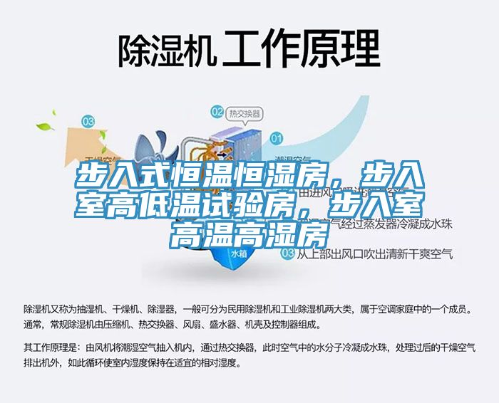 步入式恒溫恒濕房，步入室高低溫試驗房，步入室高溫高濕房