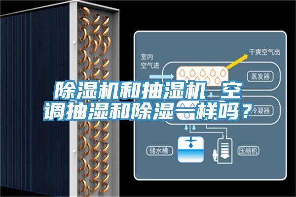 除濕機和抽濕機 空調(diào)抽濕和除濕一樣嗎?