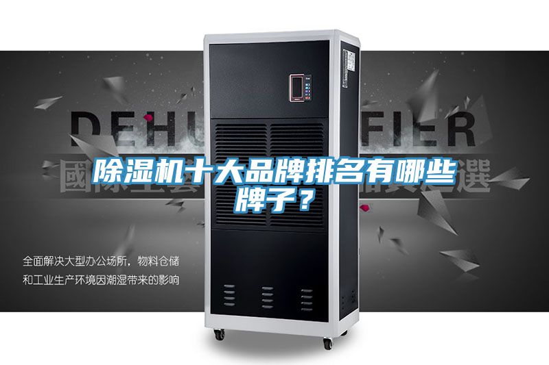 除濕機十大品牌排名有哪些牌子？