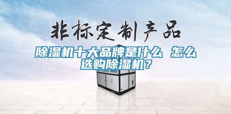 除濕機十大品牌是什么 怎么選購除濕機？